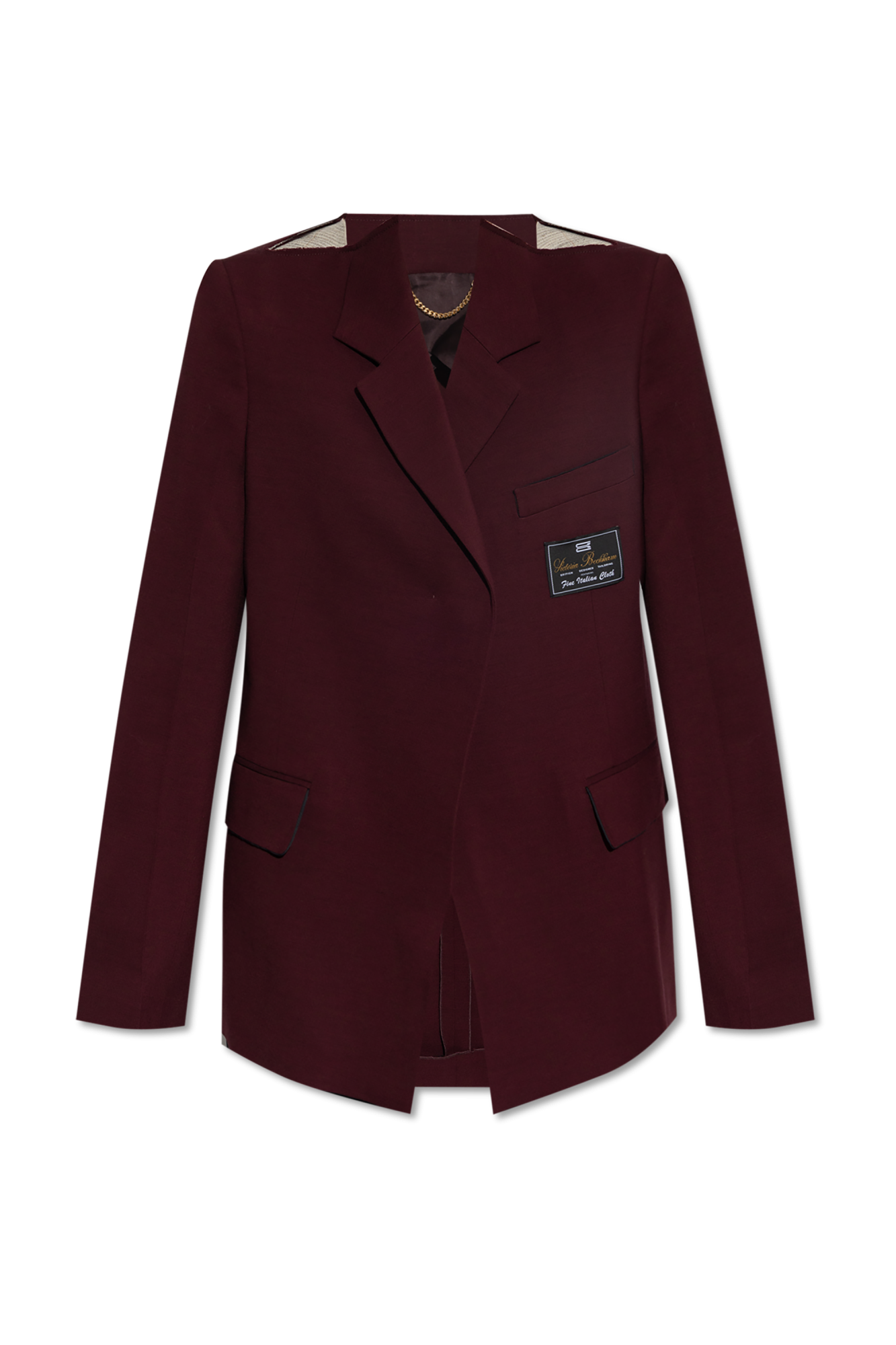 ジャケット Victoria Beckham Brown zip-up cardigan Victoria Beckham Brown zip-up cardigan | TheDoubleF